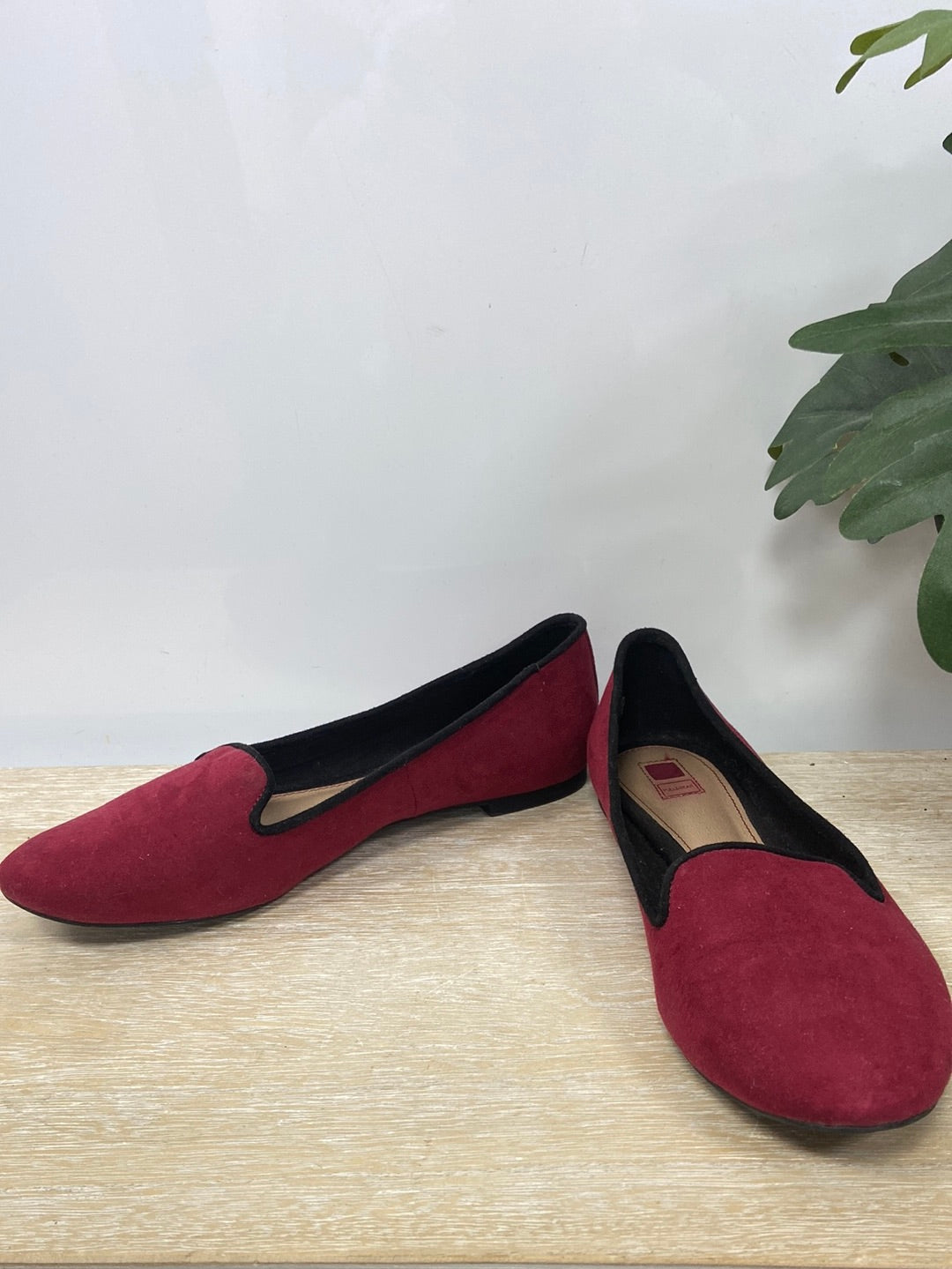 PULL&BEAR. Bailarinas burdeos T.38