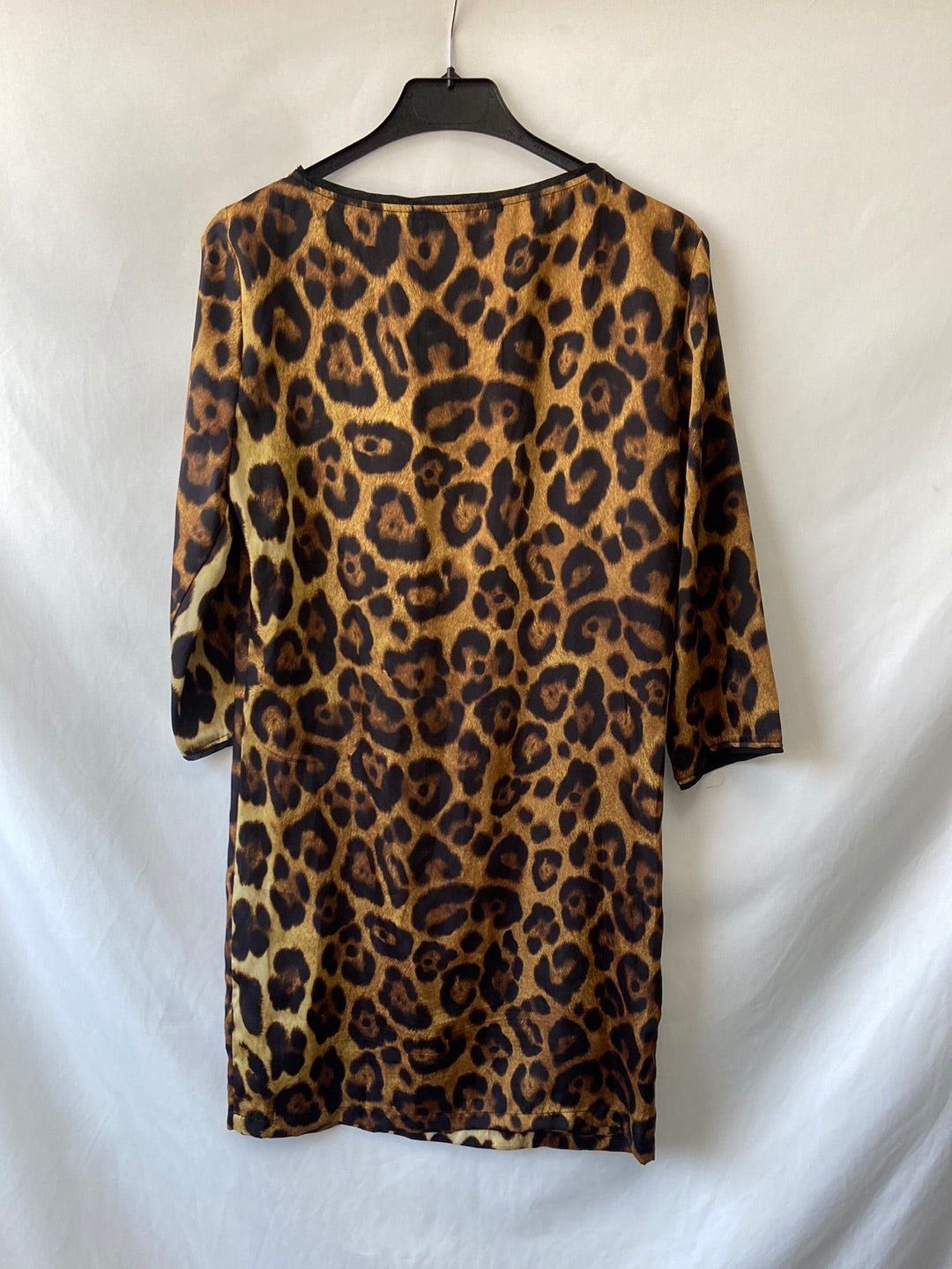 ZARA. Short animal print dress Ts