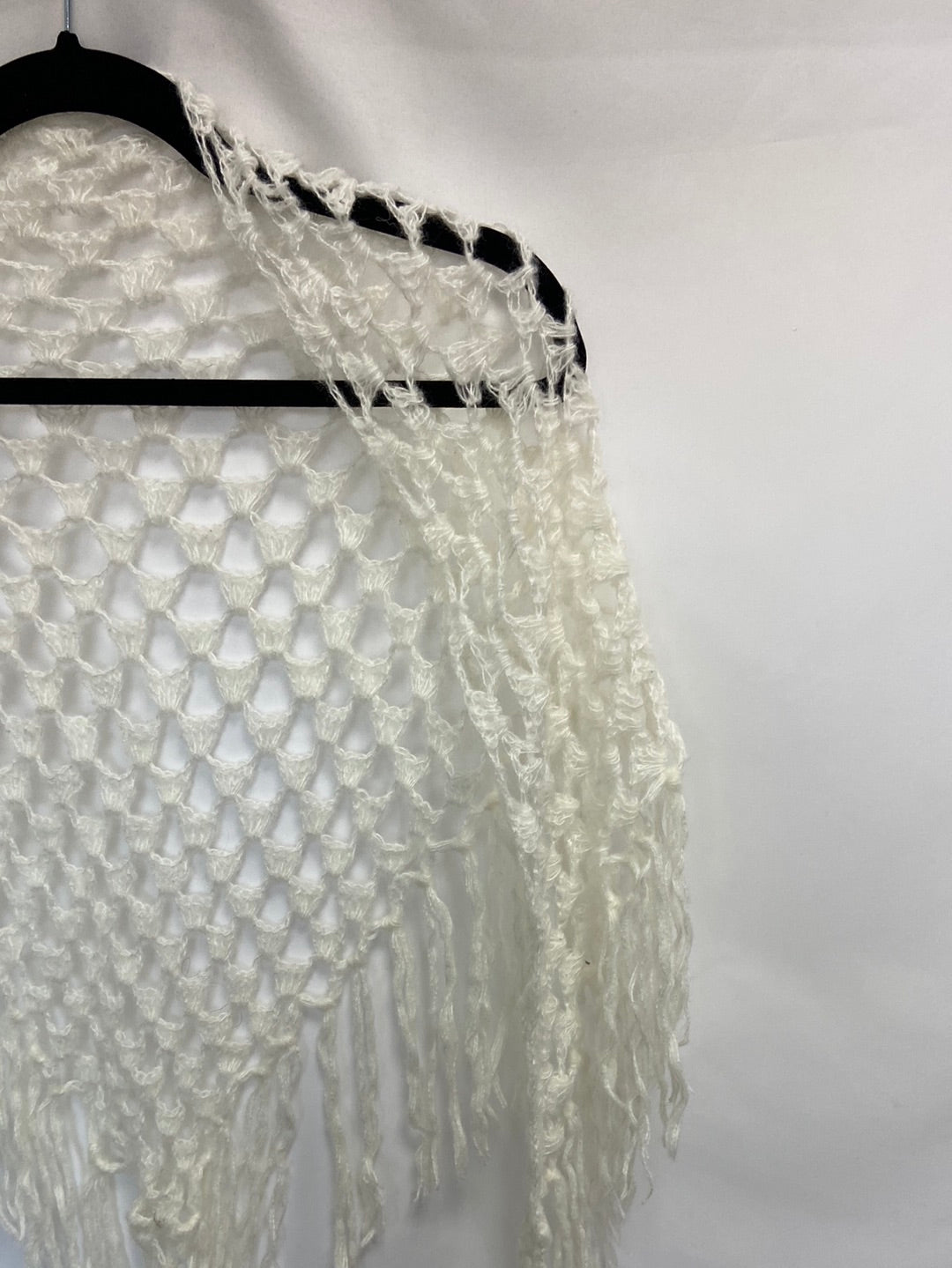 OTRAS.Fular estilo mantilla croché