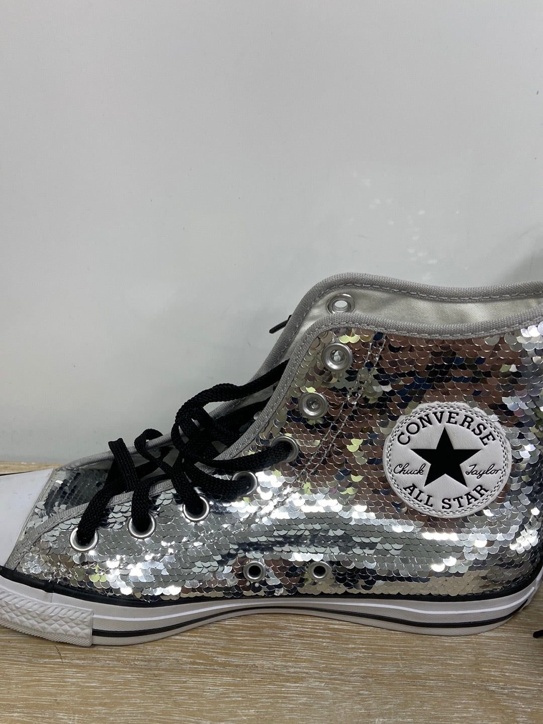 CONVERSE.Zapatillas botín lentejuelas T.39