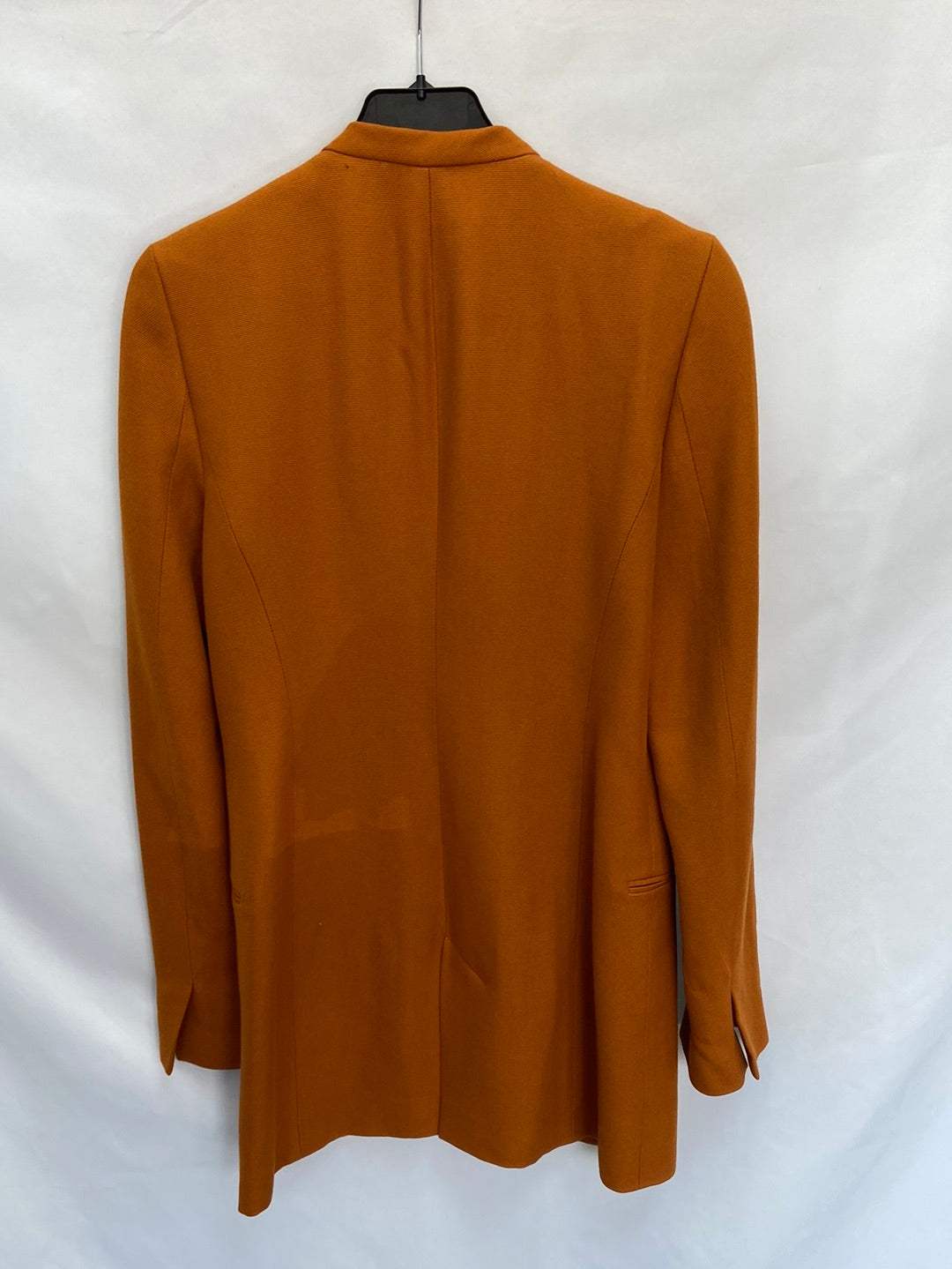 ZARA.Abrigo estilo blazer naranja oscuro T.XS