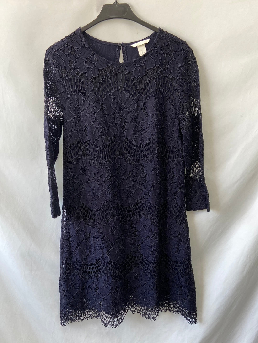 H&M. Blue lace dress S.40 – Hibuy market