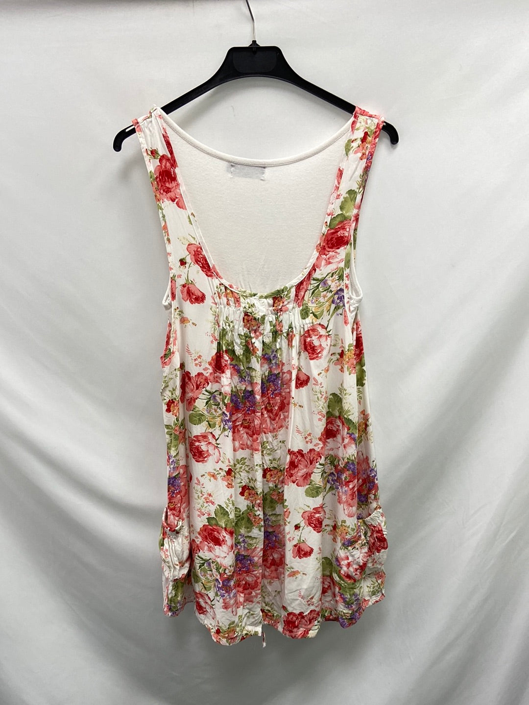 PEPPER FREE. Top pink flowers T.xs