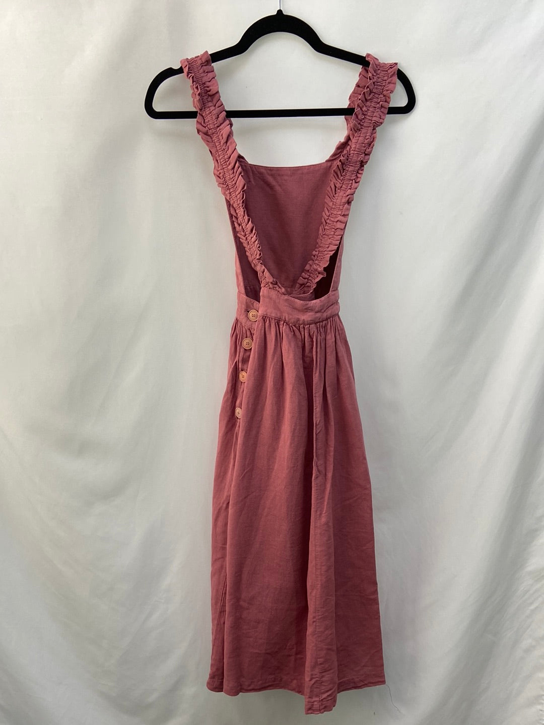 ZARA. Pink TS midi dress