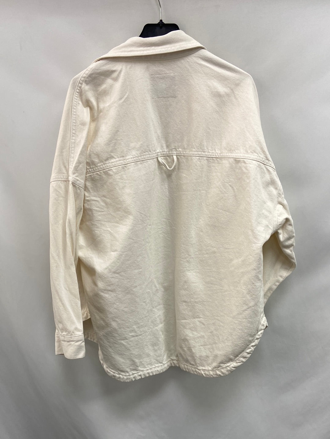 PRIMARK. Cazadora denim beige T.38