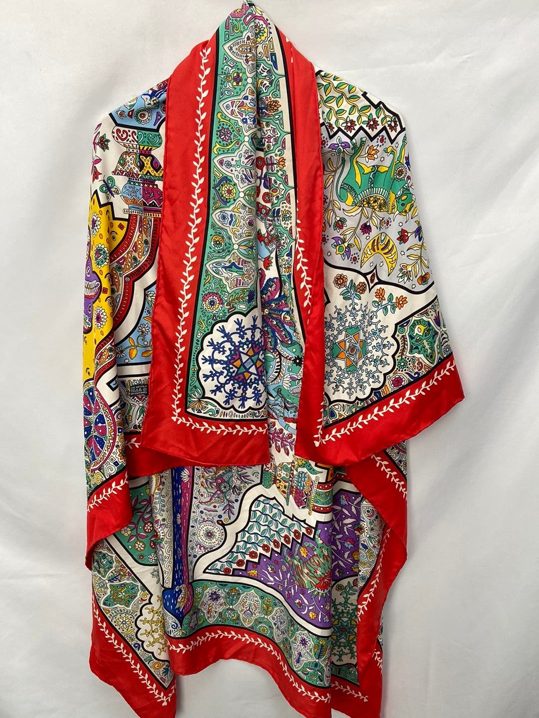 OTRAS.Pañuelo oversized 100% seda