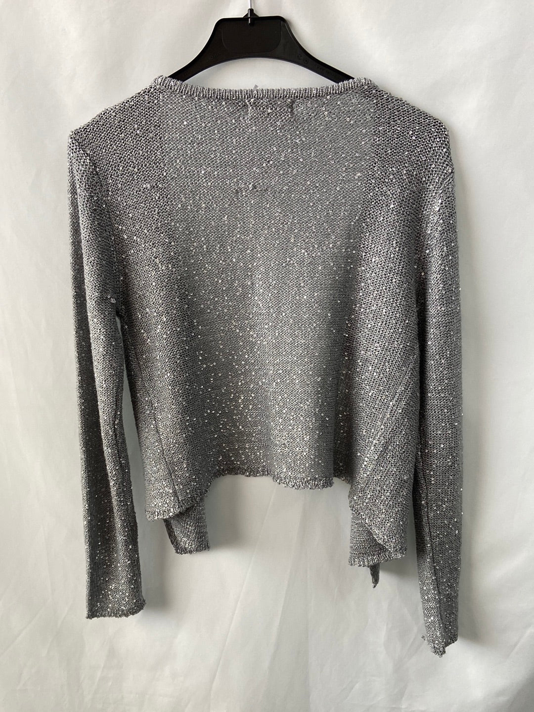 AMICHI. Open sequin knit jacket Ts