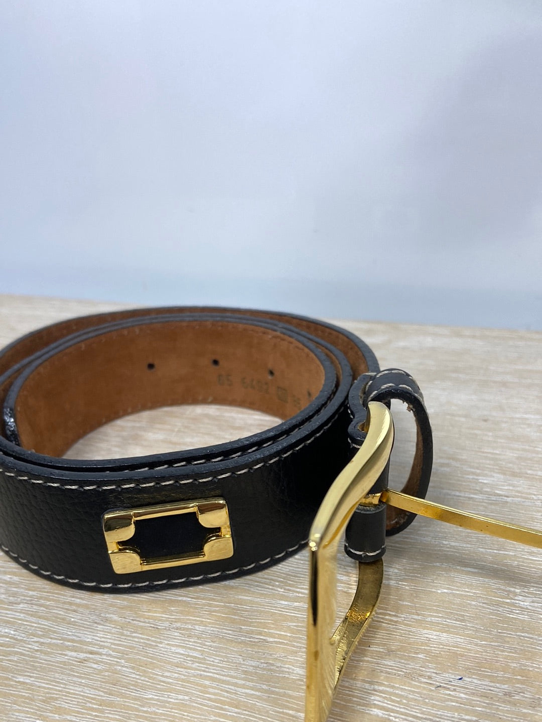 OTHER. Black studded belt size 85