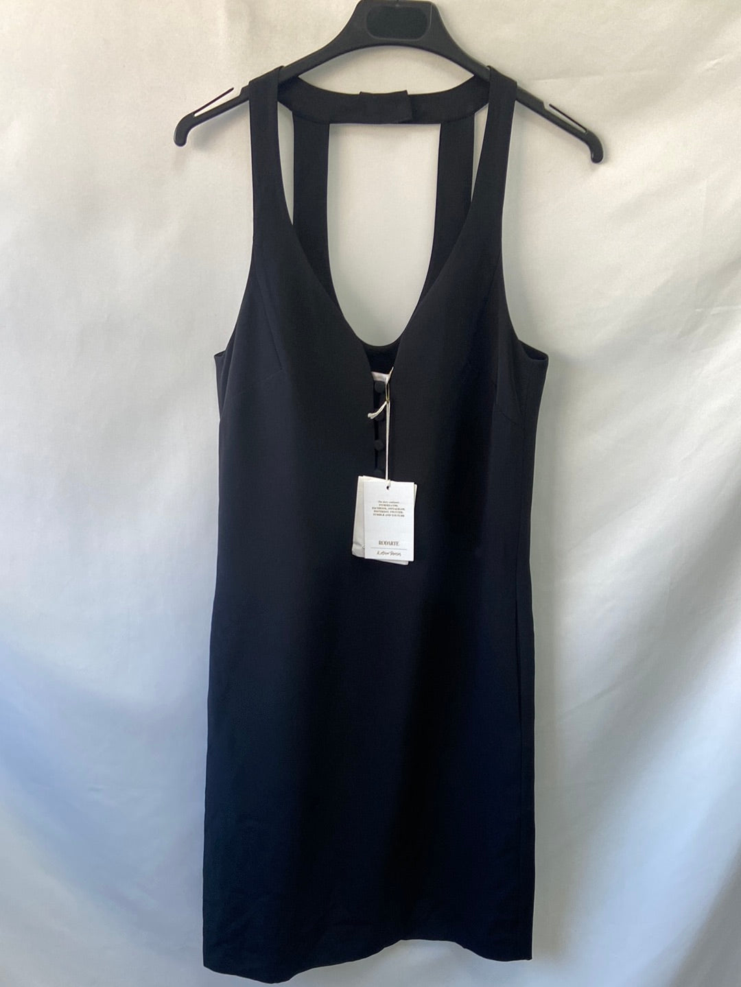 & OTHER STORIES. Black dress with straps and buttoned neckline, si –  Hibuy market