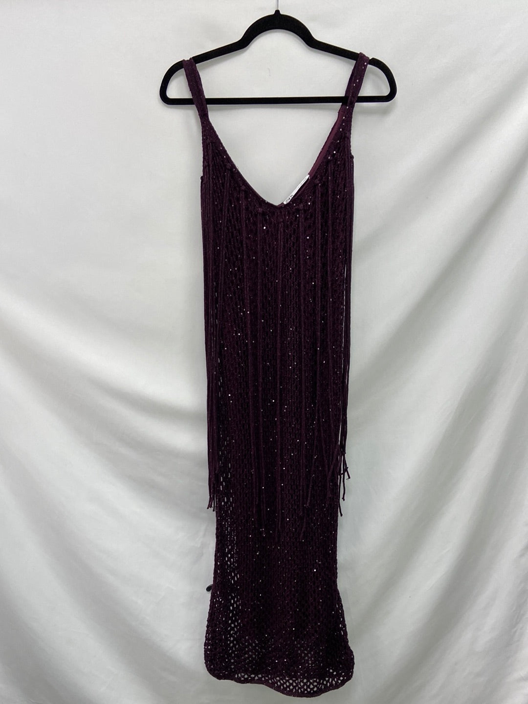 strapless open back dress ZARA. Long purple dress Ts – Hibuy market