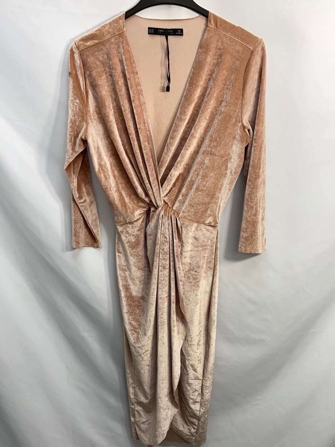 slim fit dress slacks ZARA. Pink velvet dress T.xs – Hibuy market