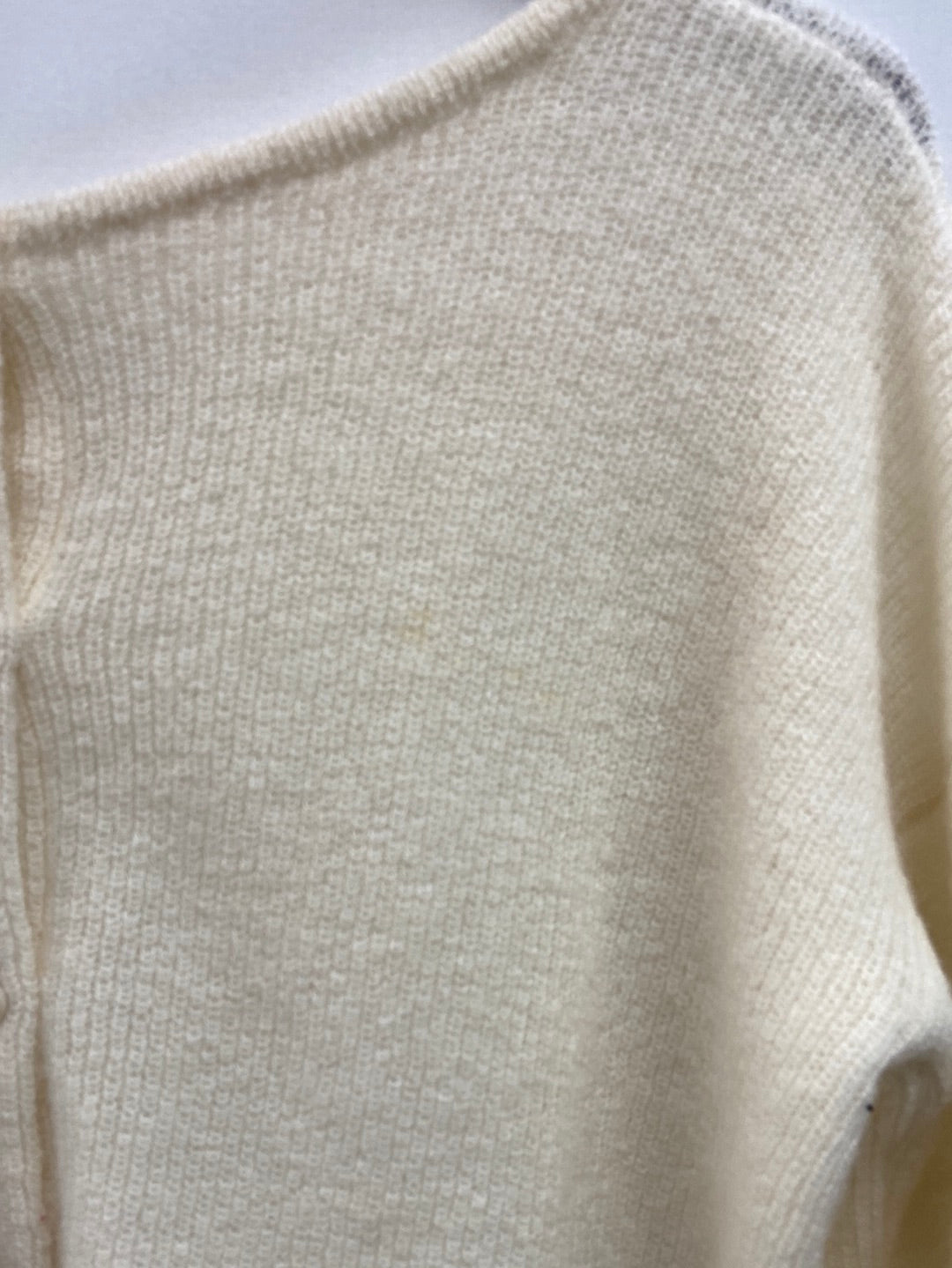 SEZANE. Beige buttoned sweater Ts /m (Tara)