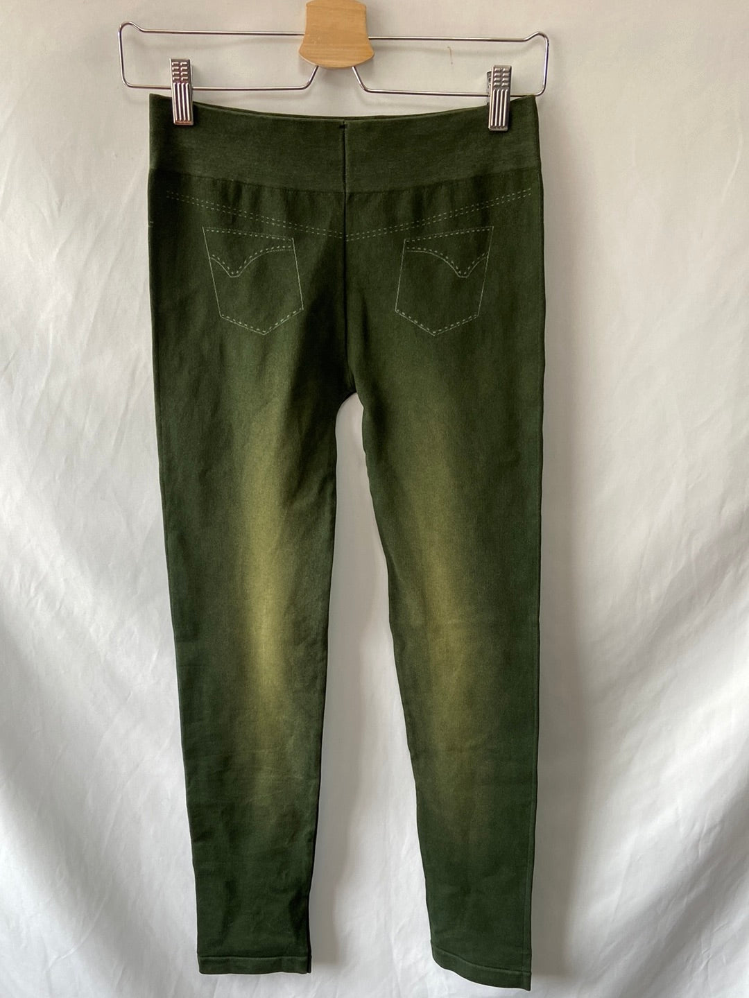 OTHERS. Green leggings mertira pants T.34