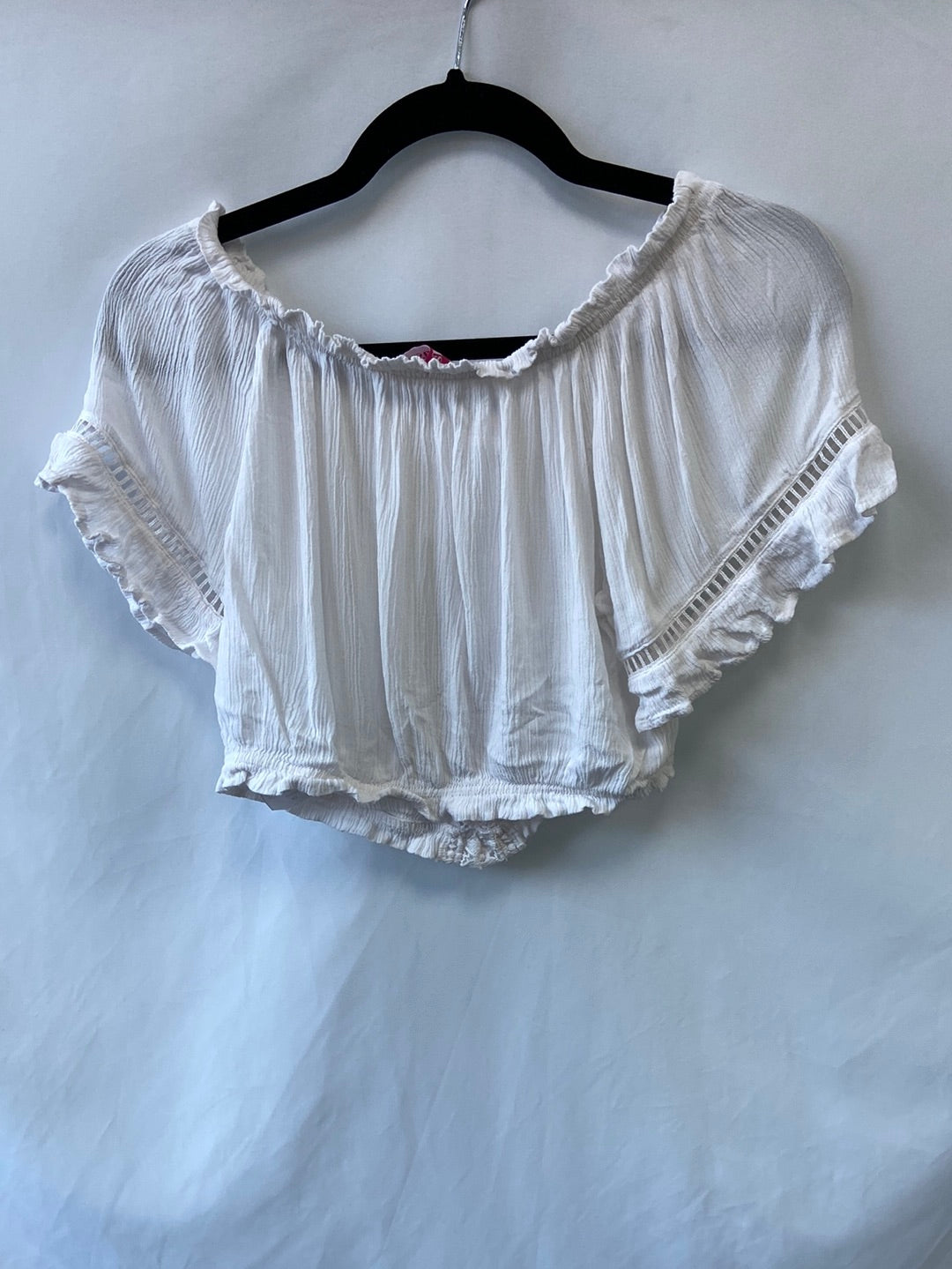 OTRAS.Croptop blanco T.S