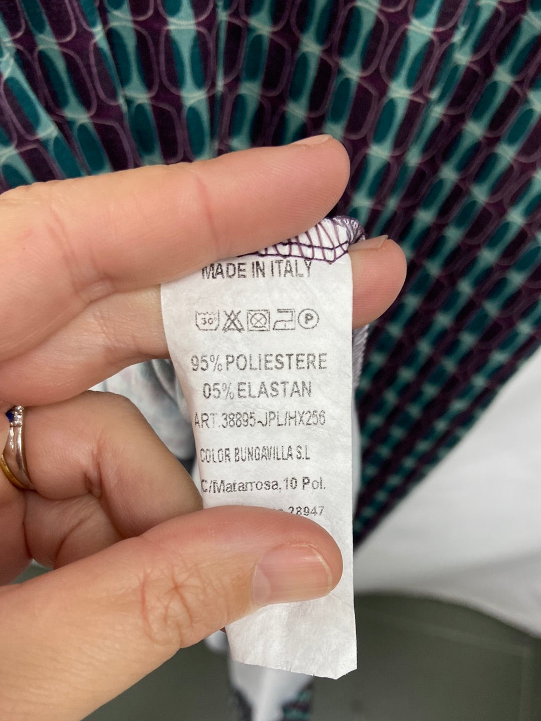 OTRAS. Vestido midi estampadoT.m