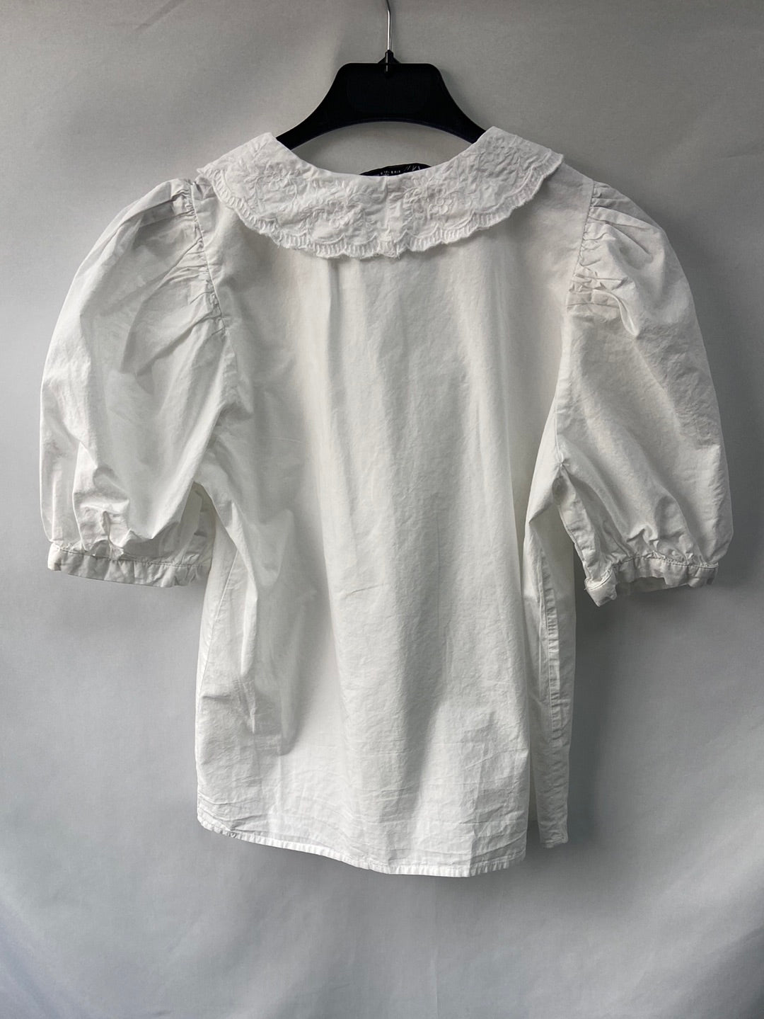 ZARA.Blusa blanca T.s