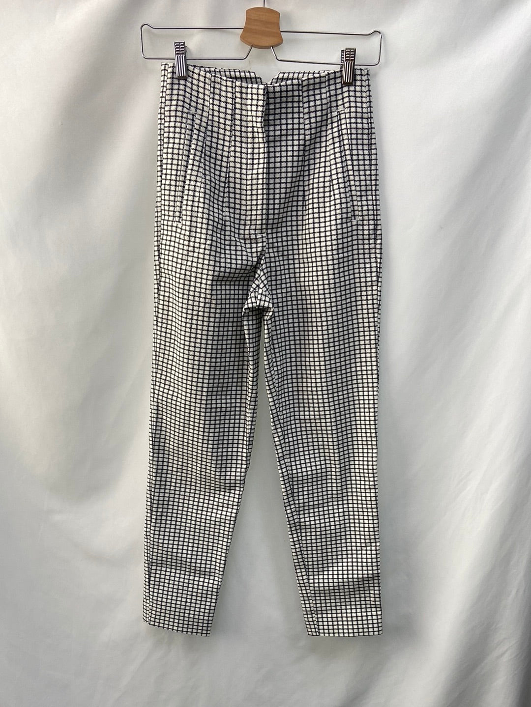 Pantalón Gris Pantalones Cuadros Zara Mujer Pantalones Grises