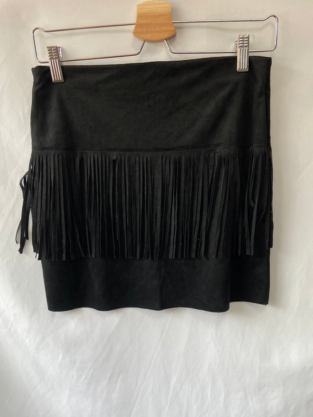 SPRINFIELD.Falda flecos T.36