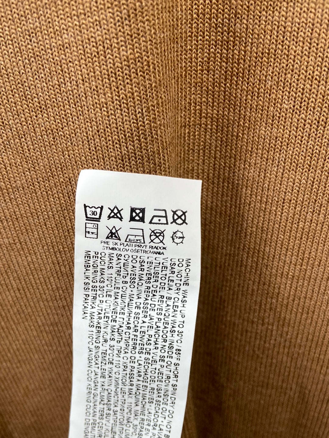 MANGO.Vestido largo punto T.m