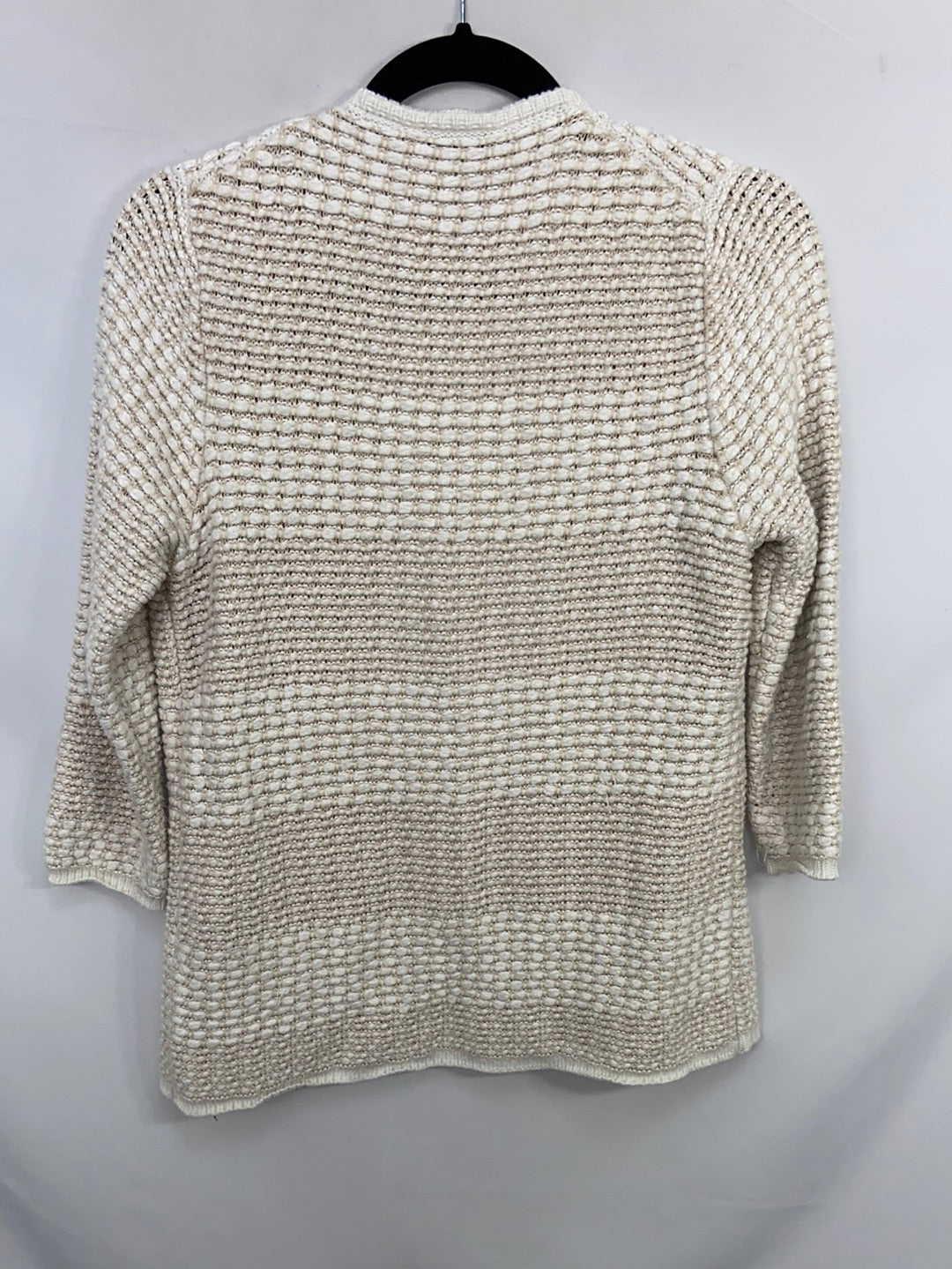 MANGO.Cardigan punto beige T.s
