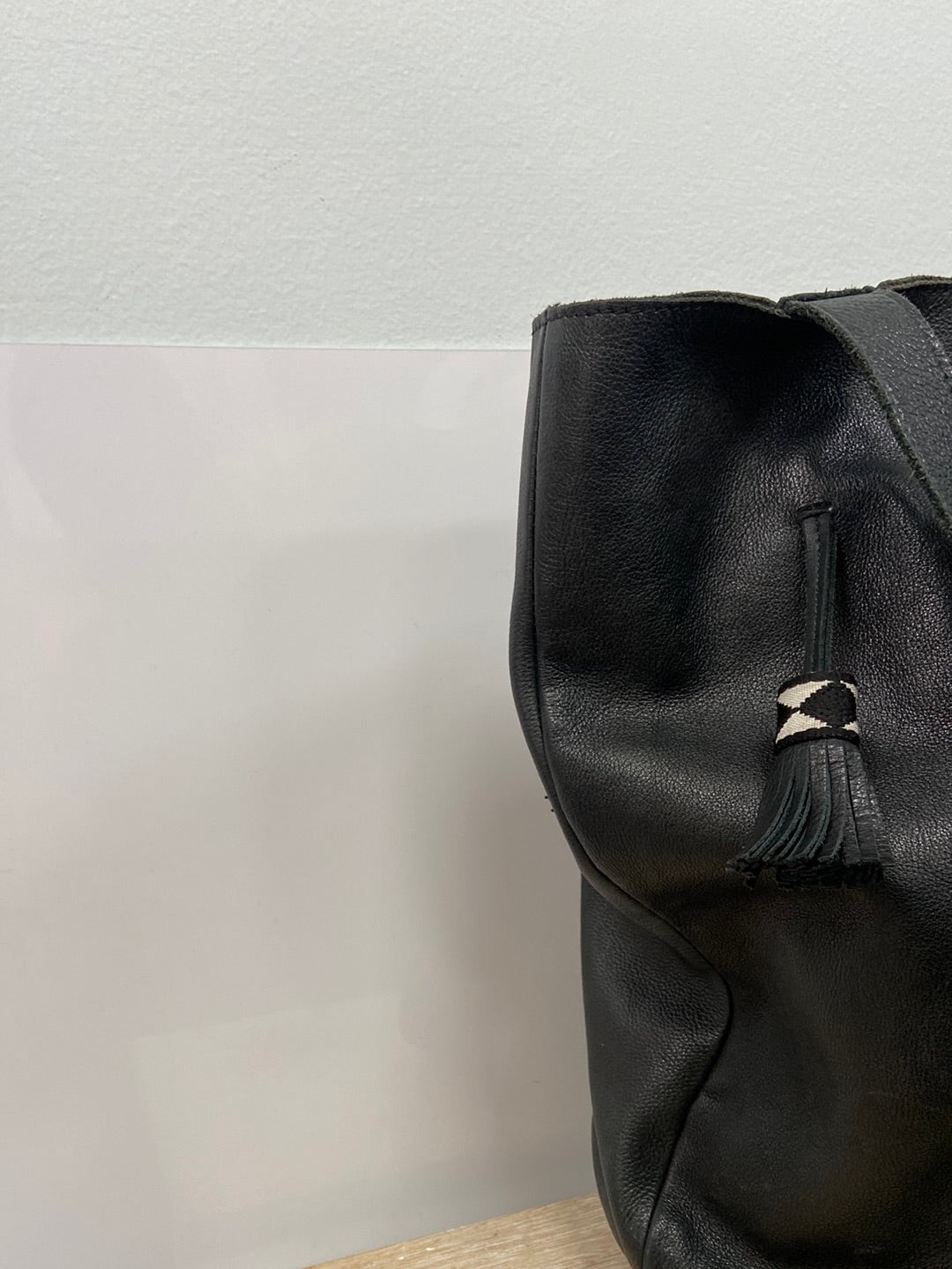 STIEGLITR. Bolso negro grande