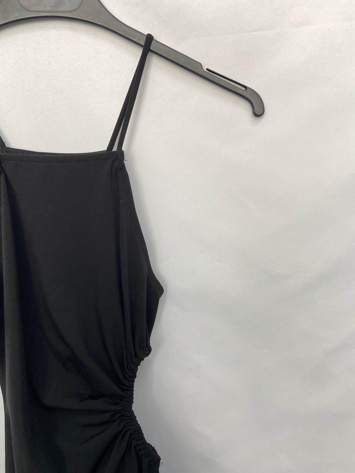 PULL&BEAR.Black mini dress with TS opening