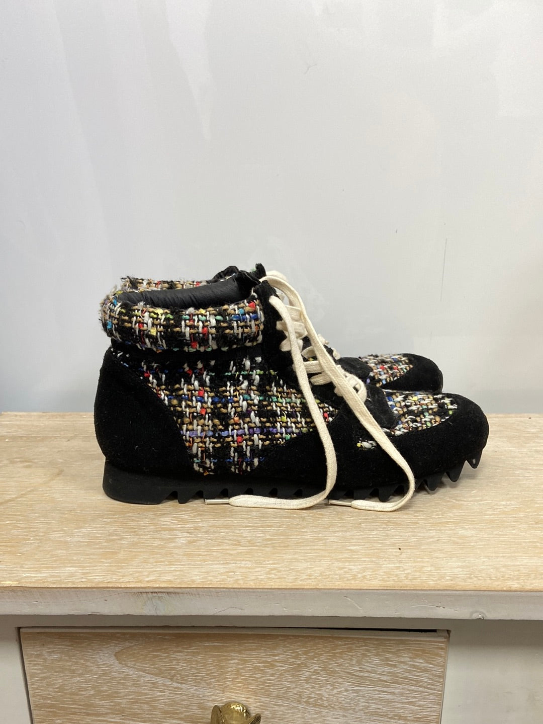 SILVIAN HEACH. Zapatillas tweed T. 41