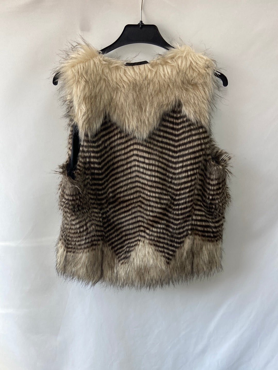 LEFTIES.Chaleco pelo sintético T.m