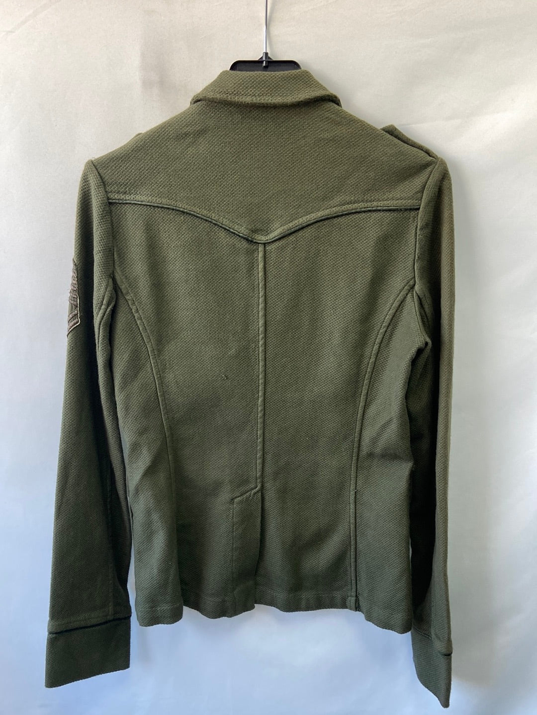 KONATO. TU texture hunting green blazer (S)