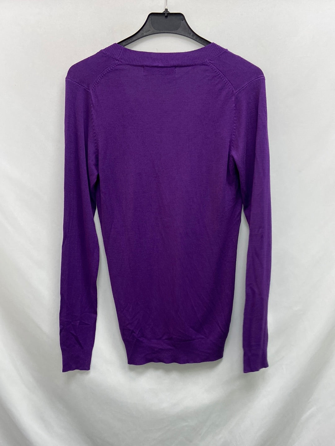 ZARA.Rebeca morada clásica T.S