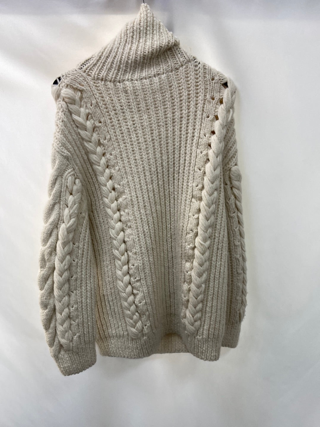 IRO.Beige oversized alpaca TS sweater
