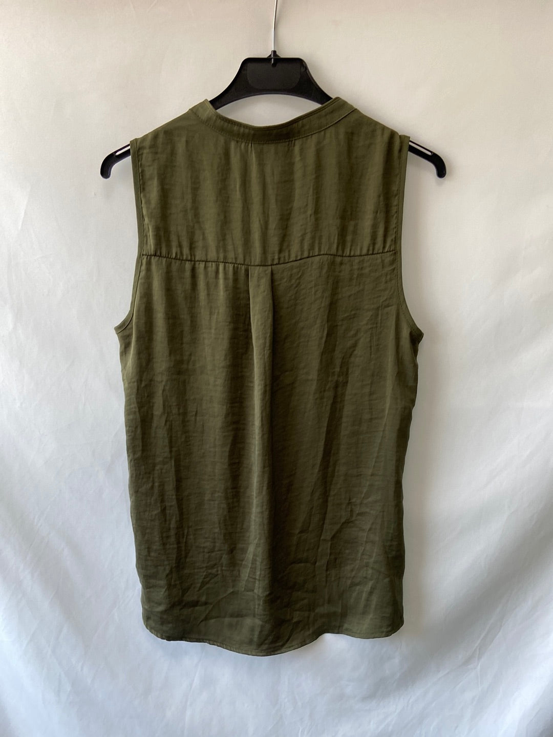 VILA CLOTHES. Blusa verde T.s