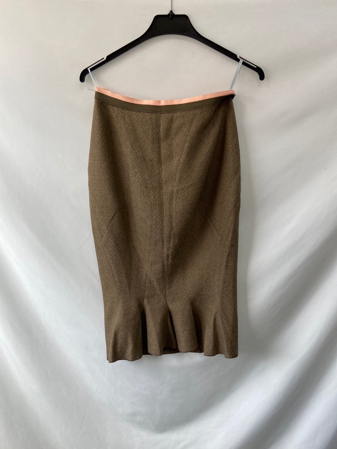 PAUL SMITH. Brown skirt size 38