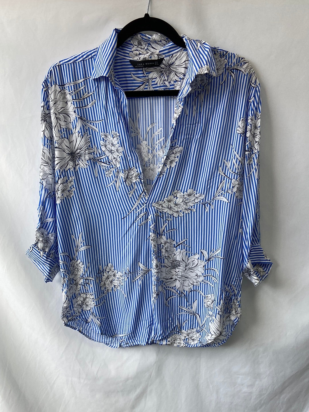 Camisa Rayas Camiseta Flores Zara Mujer Rayas Y Flores – Hibuy Market