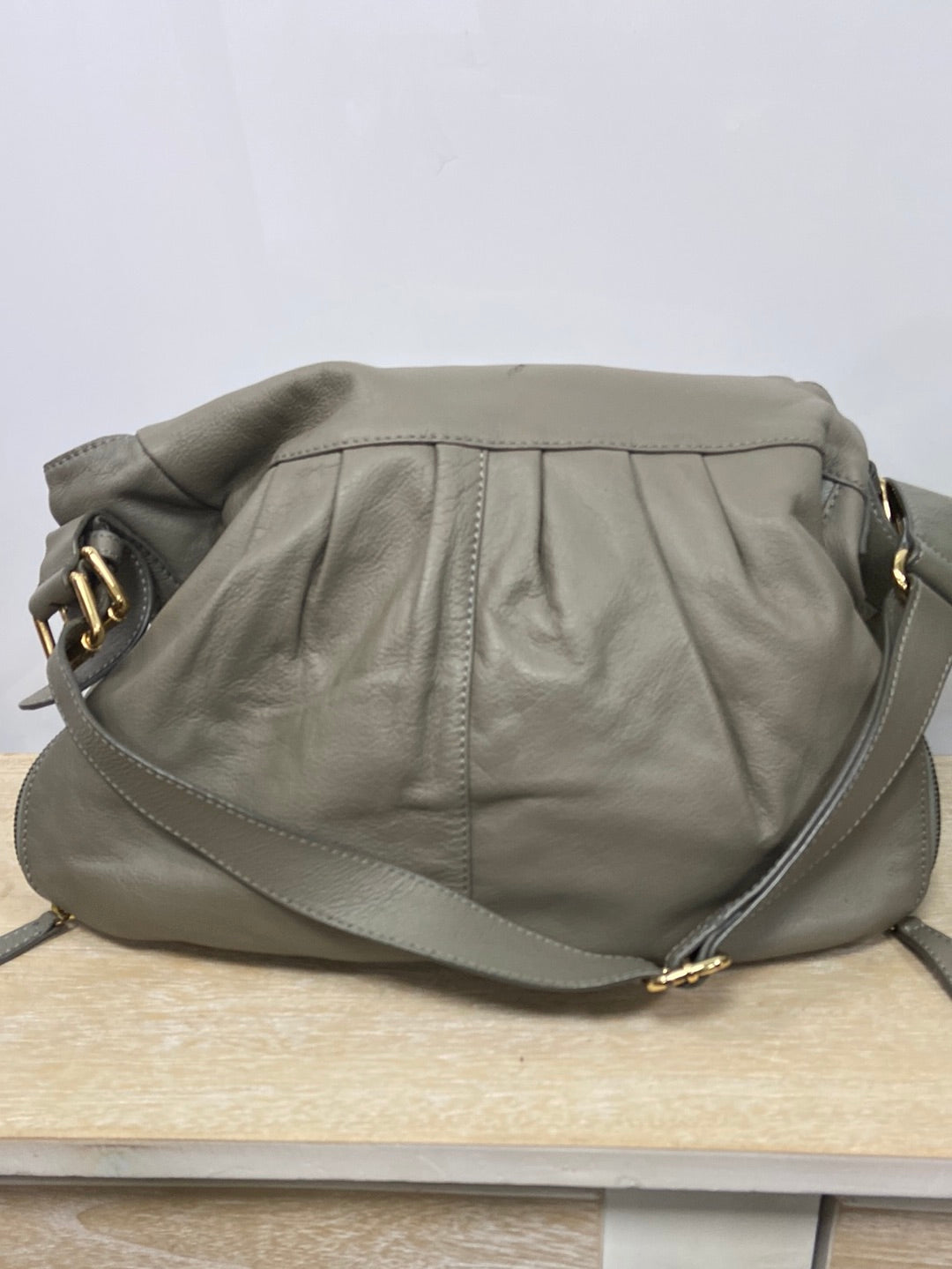 DAYADAY. Bolso verde polipiel