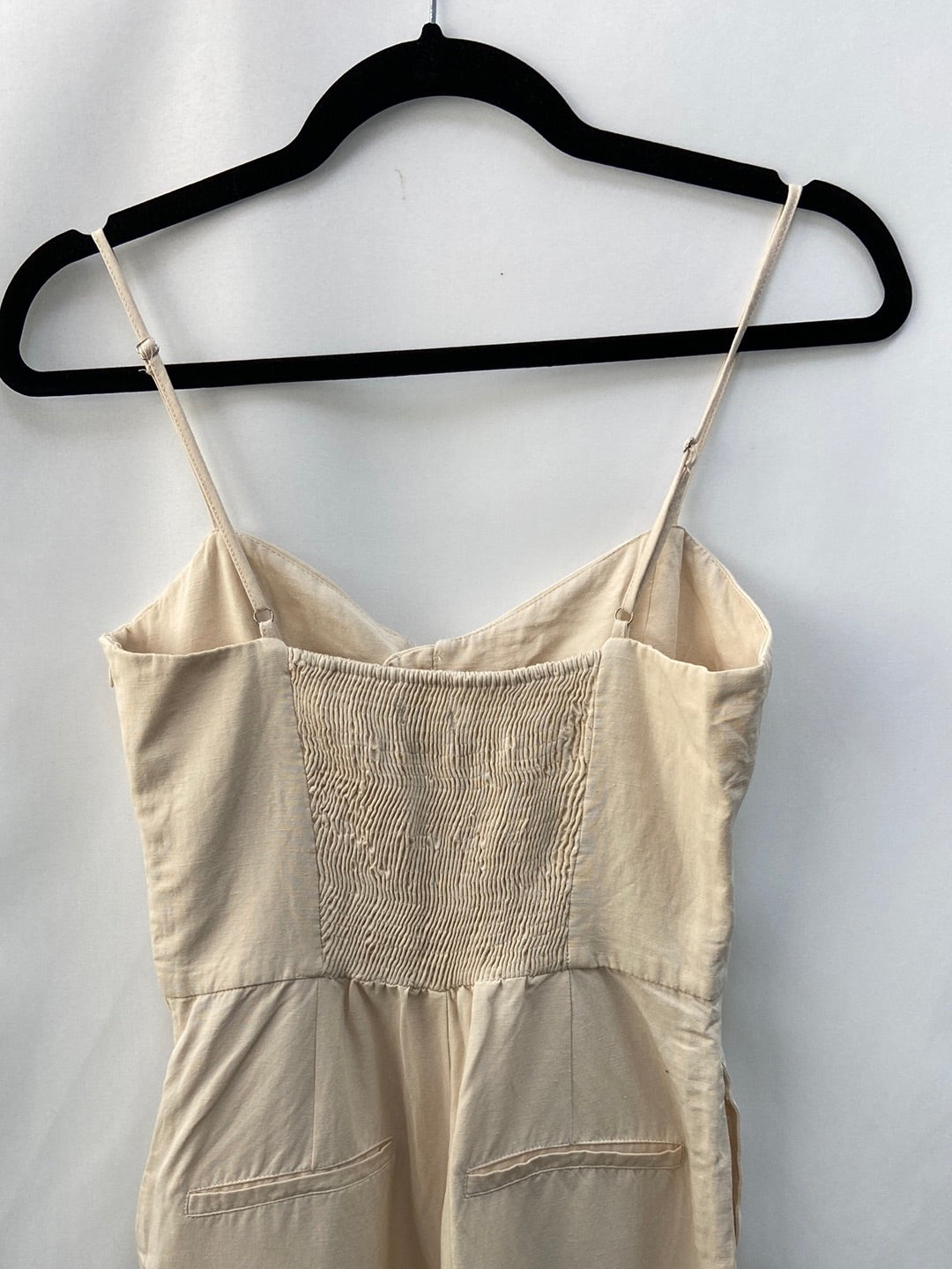 ZARA. Mono largo beige T.S