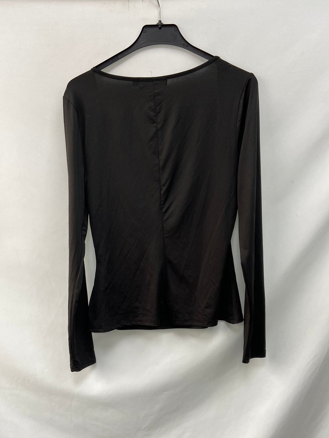 JUSTFAB.Top licra negro T.m