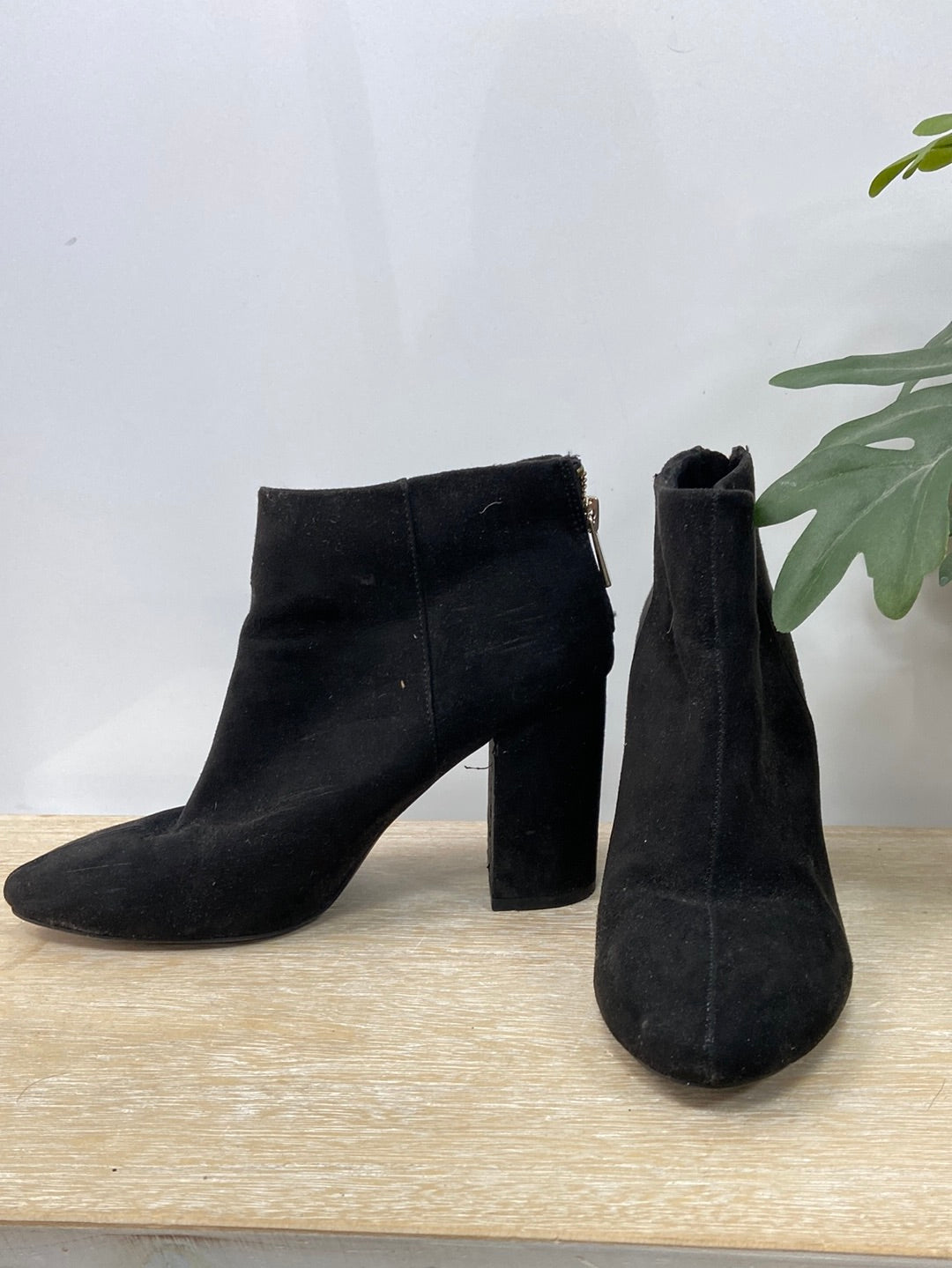 PULL&BEAR. Botines negros T.38 Tara