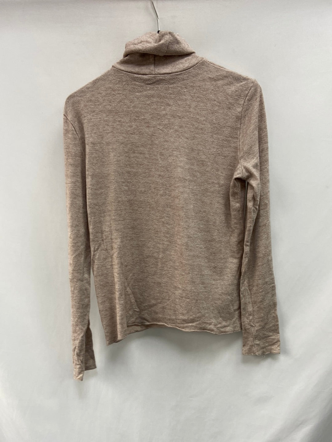 ZARA.Jersey punto fino beige T.M