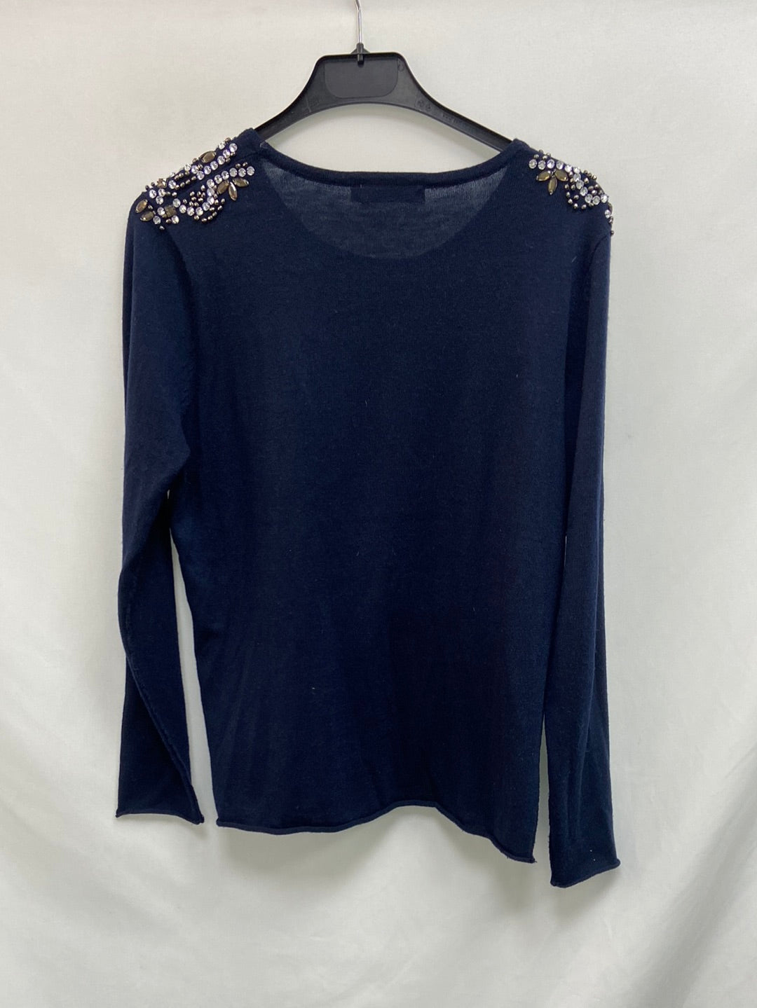 DARLING.Jersey azul pedrería T.S