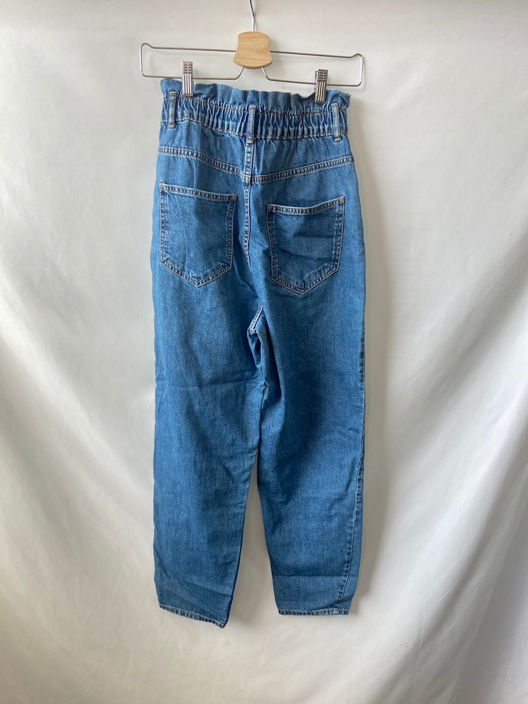 ZARA. pantalon vaquero fluido slouchy T.s