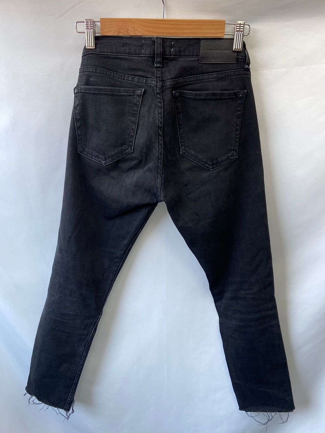 MANGO. Black jeans size 34 (38)