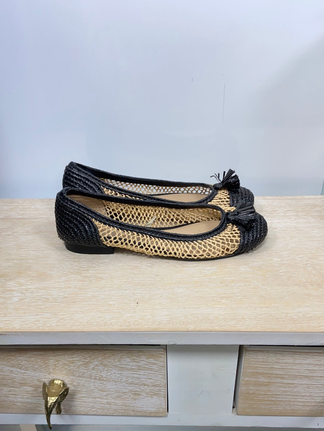 ZARA. Bailarinas esparto T.38