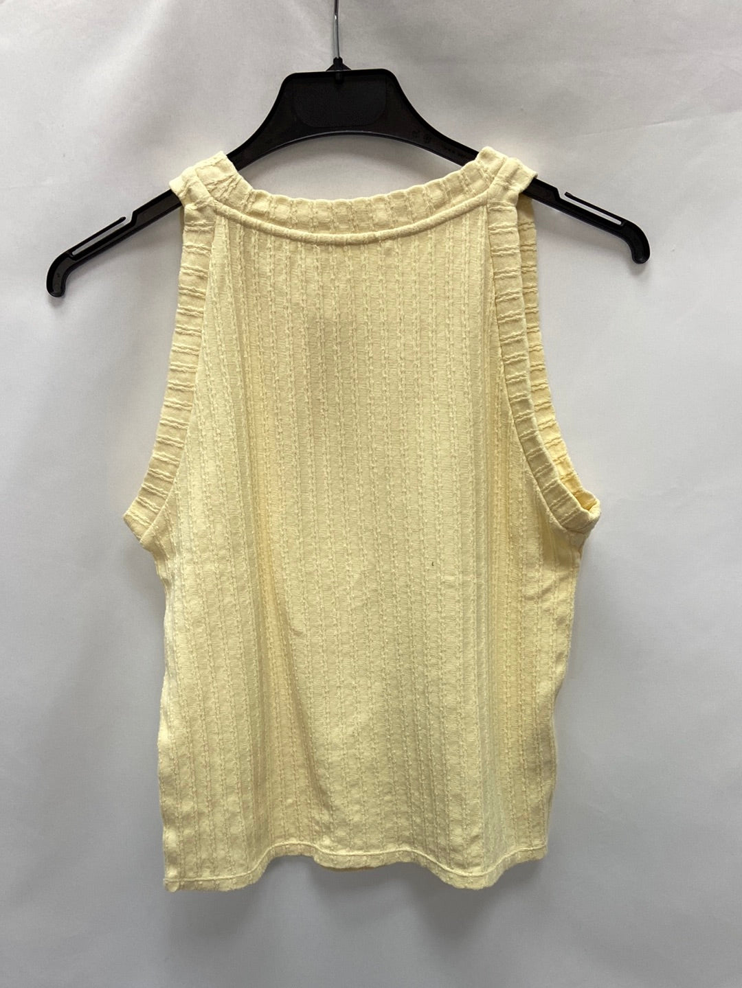 MANGO.Camiseta/top amarillo pastel T.s