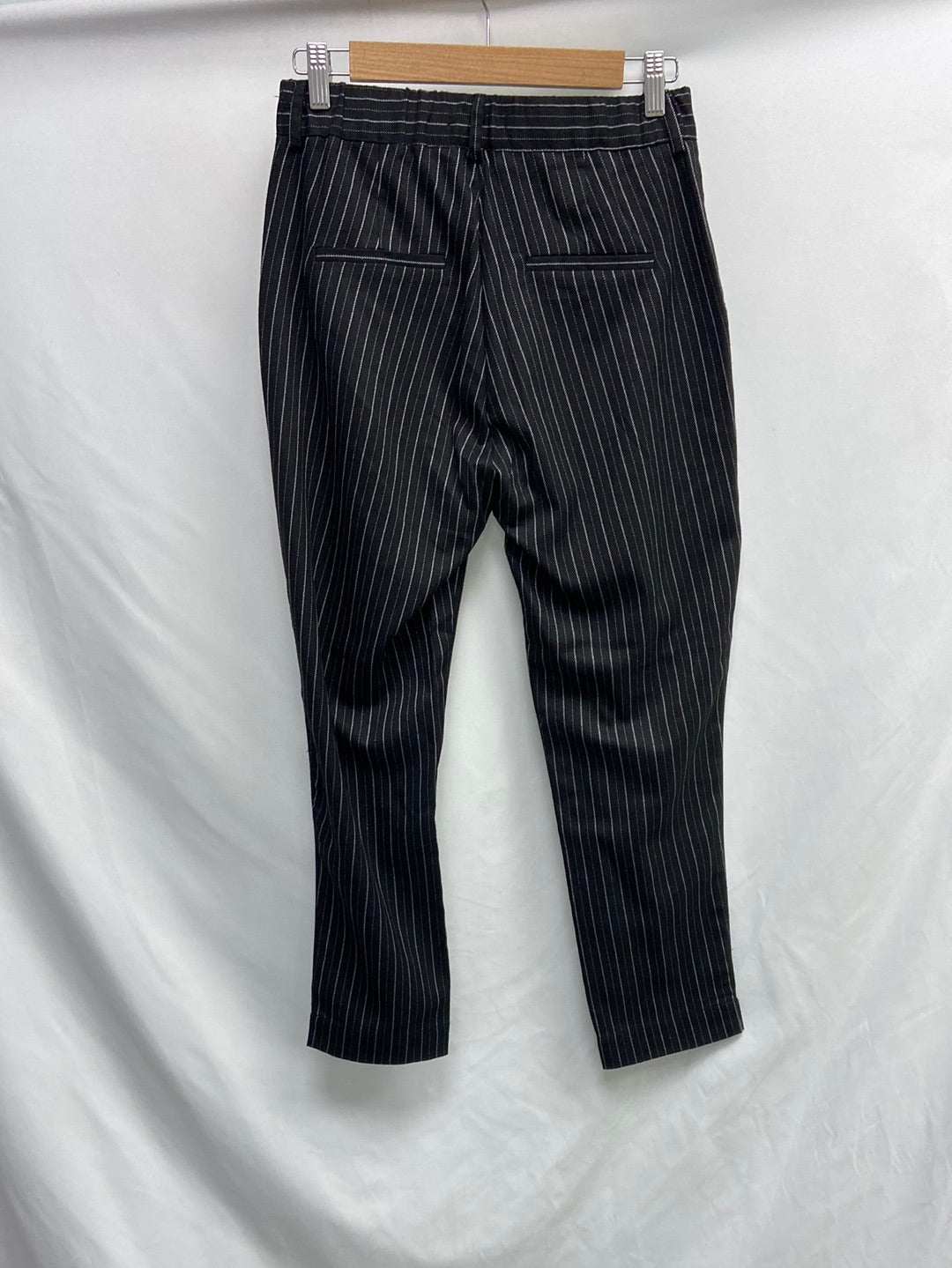 STRADIVARIUS. Black striped trousers TM