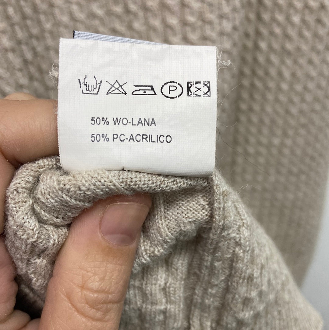 MORGAT.Top punto beige T.M