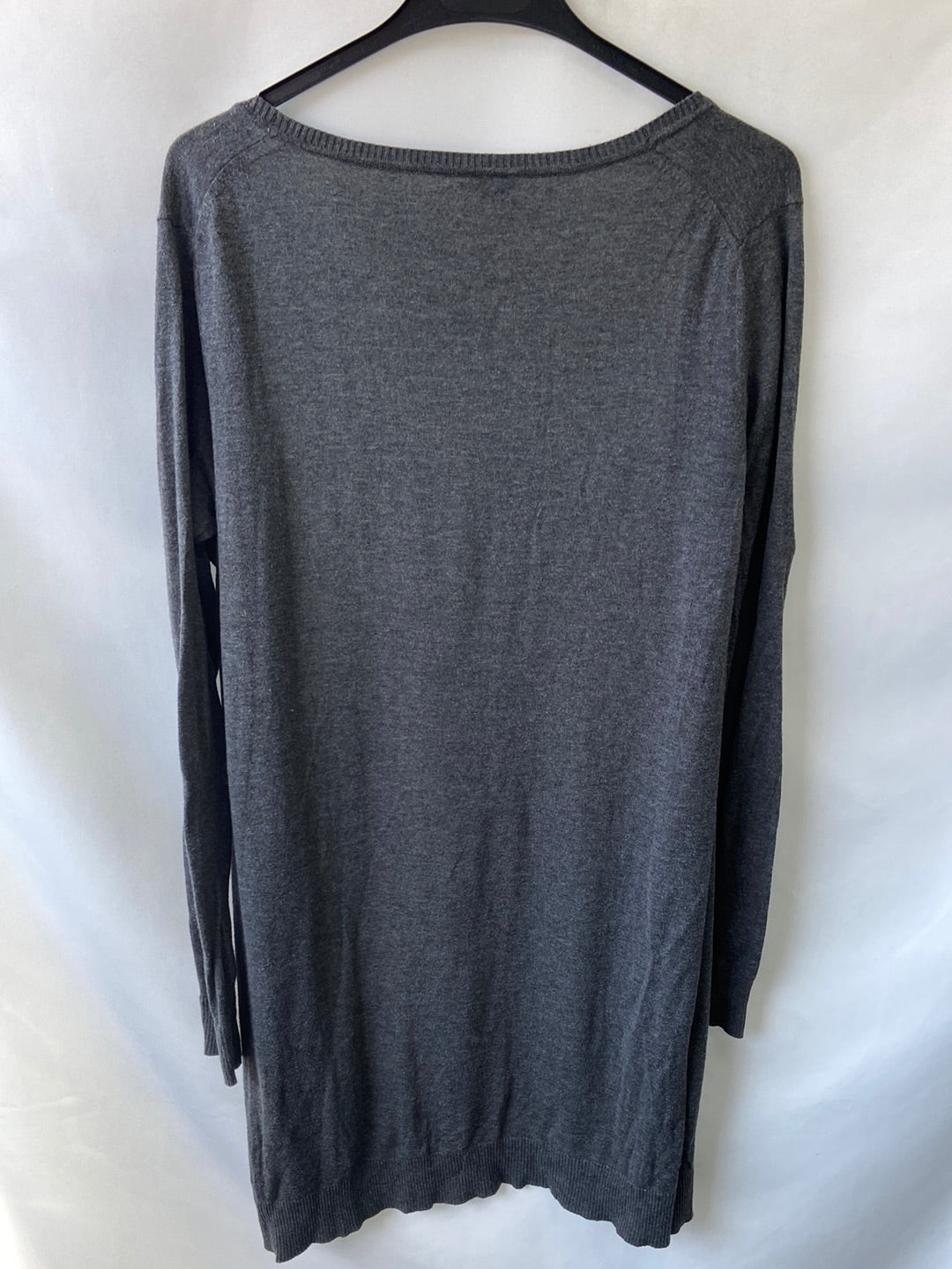 BROWNIE. Rebeca gris larga T.u (S)