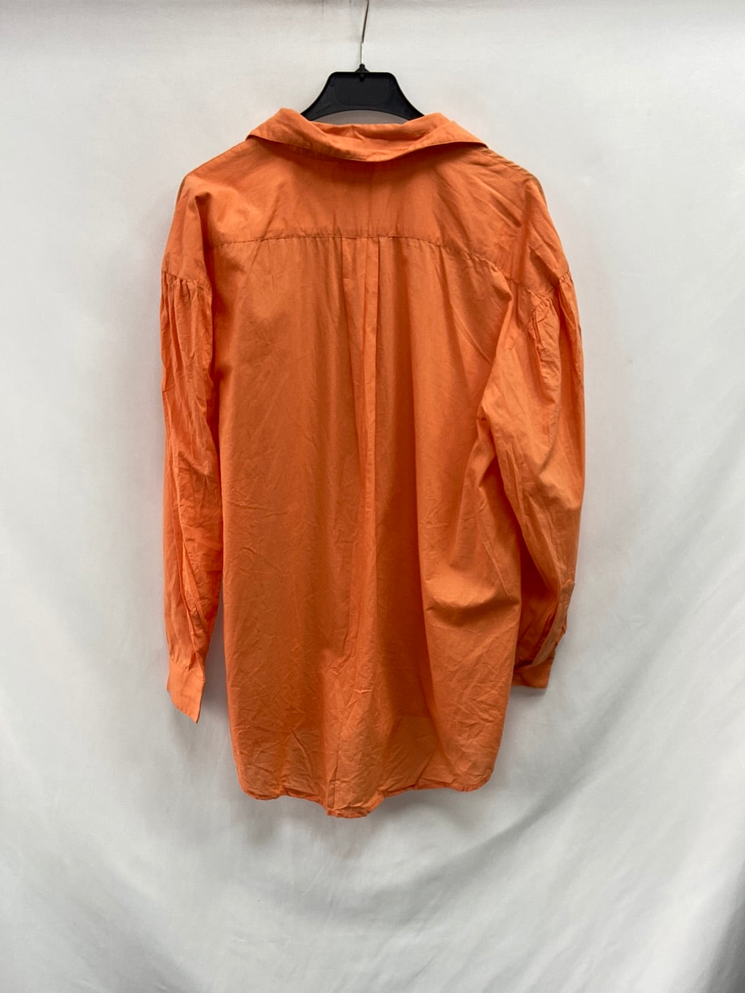 AN'GE. Orange cotton shirt TS
