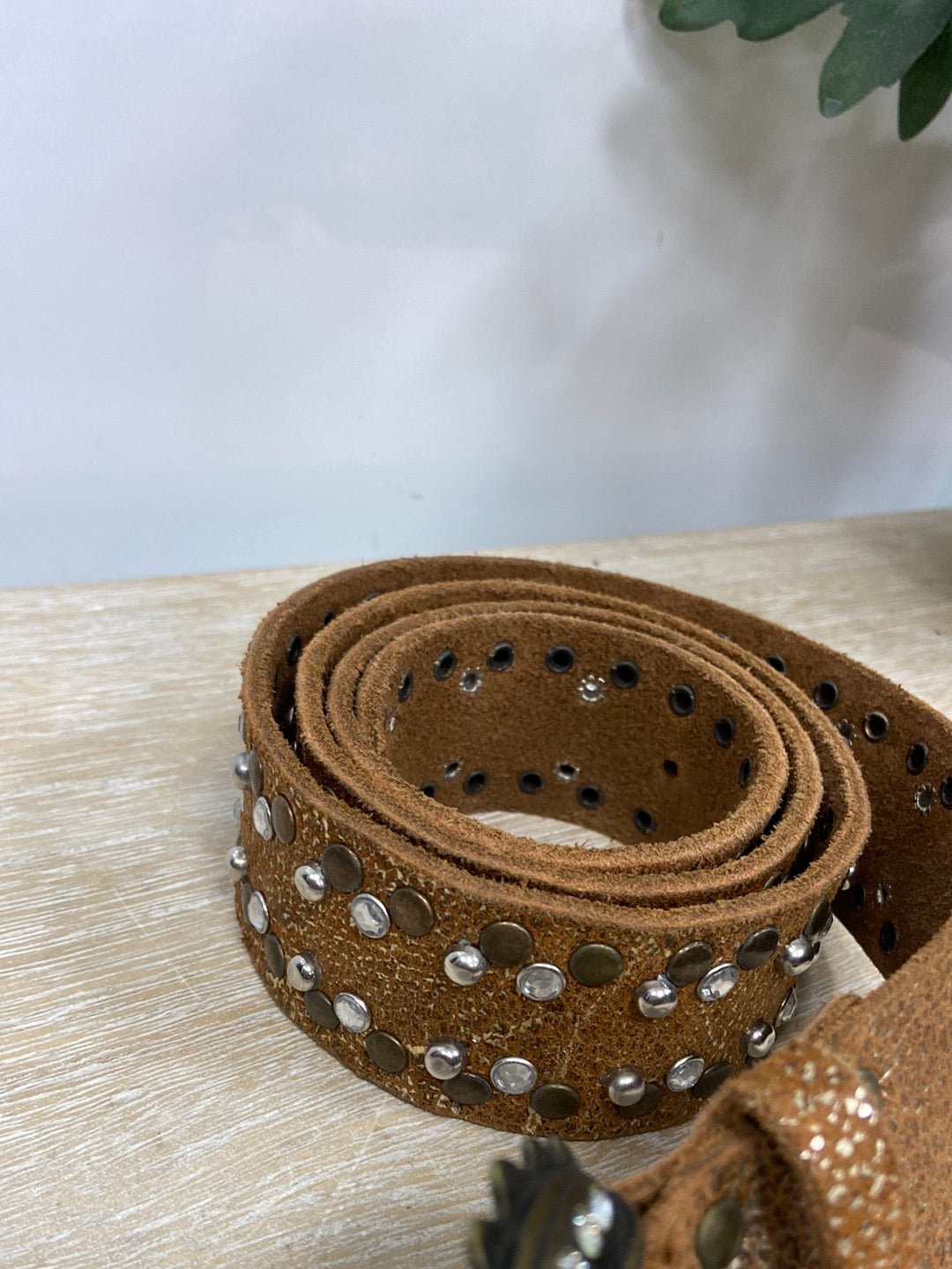 OTHERS. Rhinestone belt size 90