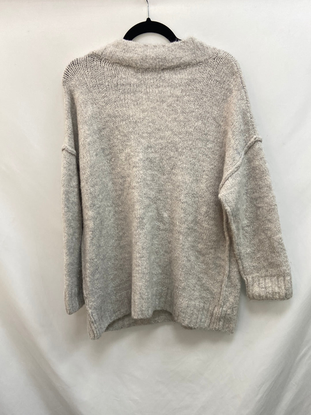 ZARA.Jersey gris oversized T.S